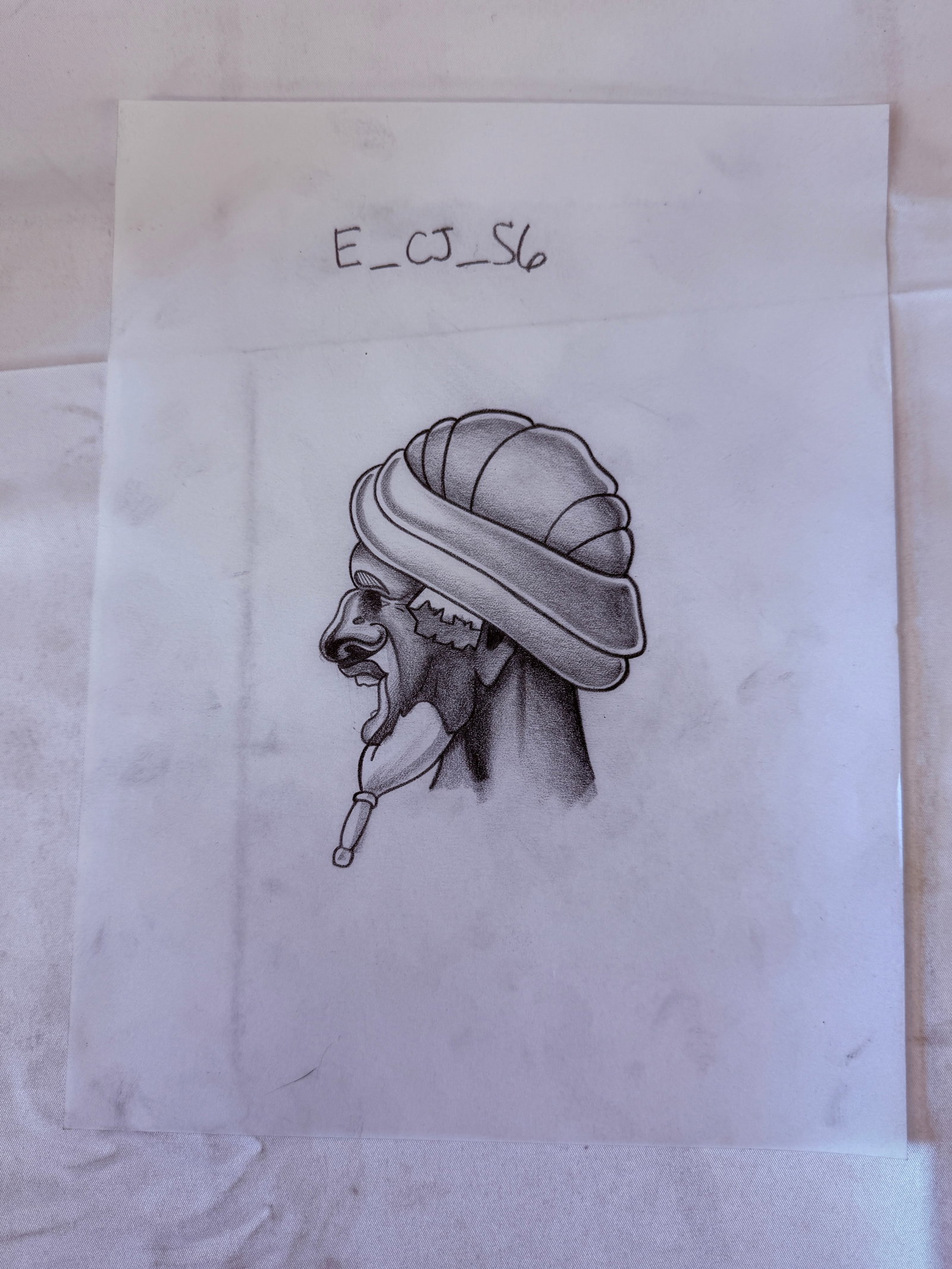 SINBAD Original Animation Storyboard Pencil Drawing Illustration Art (1 of 3)