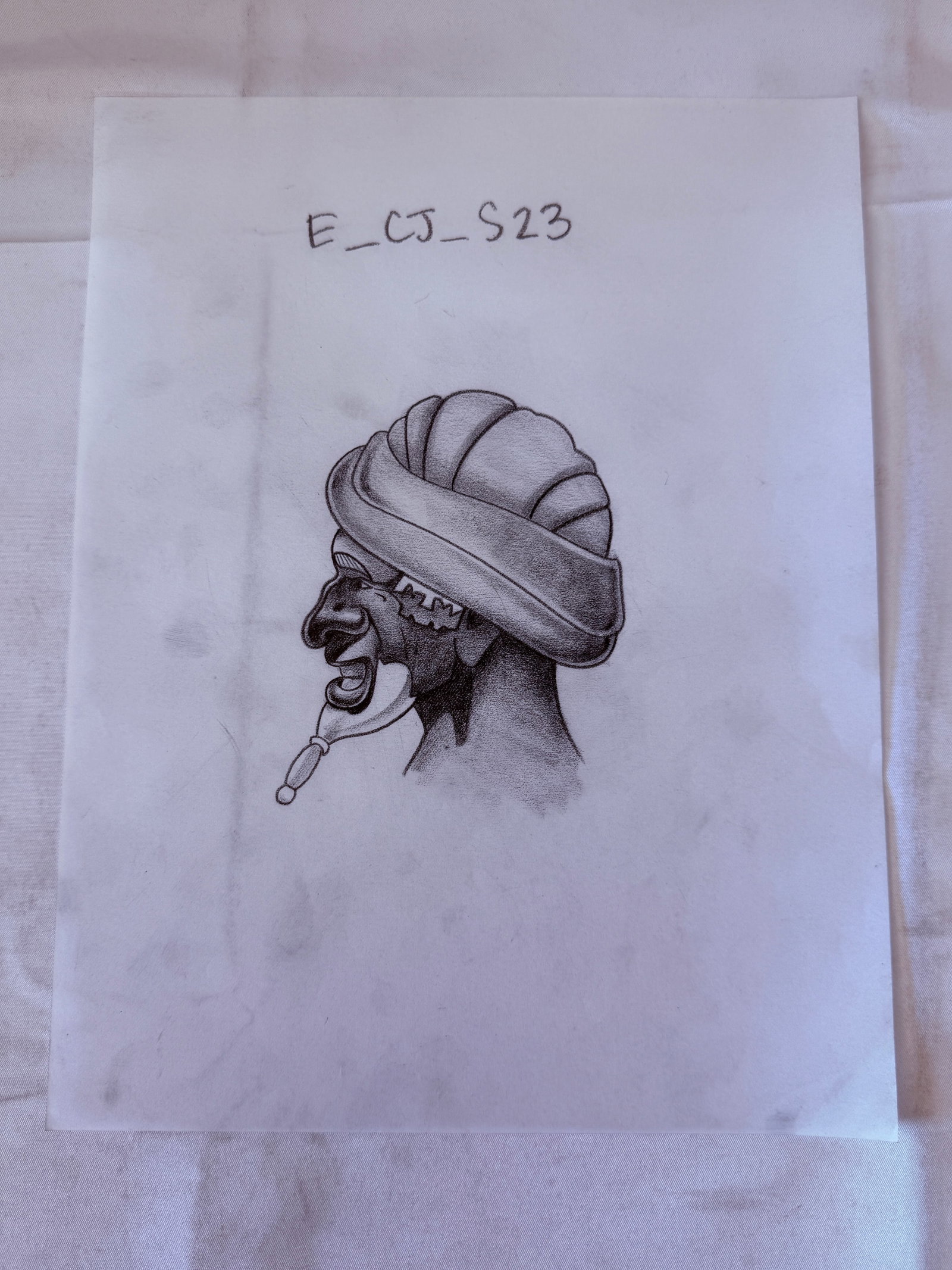 SINBAD Original Animation Storyboard Pencil Drawing Illustration Art (1 of 3)
