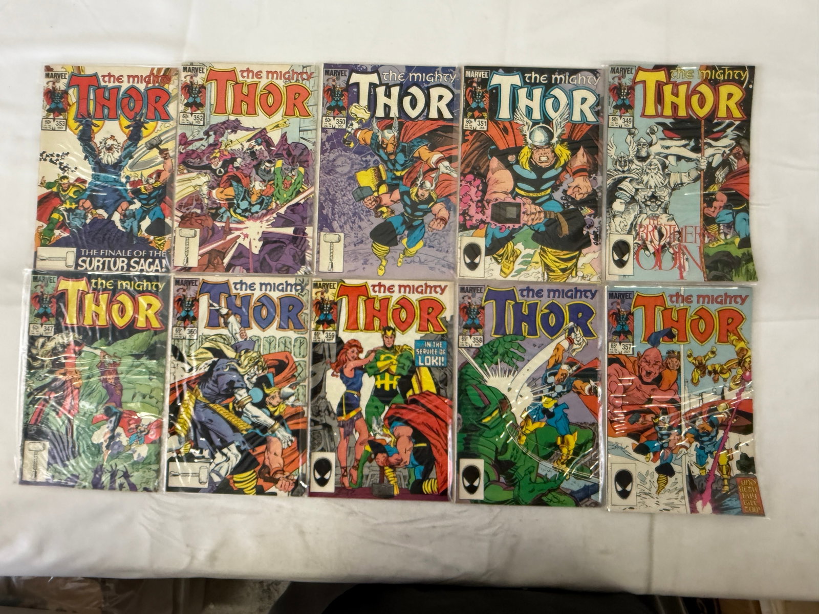 Vintage Comic Book Collection Lot: Vintage Comic Book Collection Lot