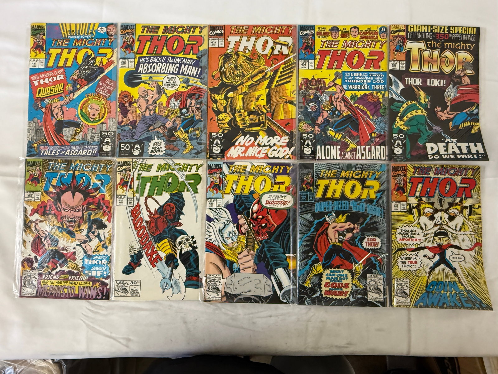 Vintage Comic Book Collection Lot: Vintage Comic Book Collection Lot