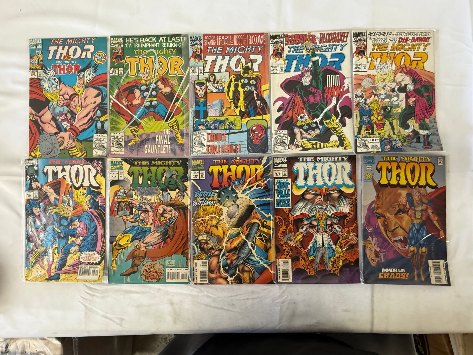 Vintage Comic Book Collection Lot: Vintage Comic Book Collection Lot