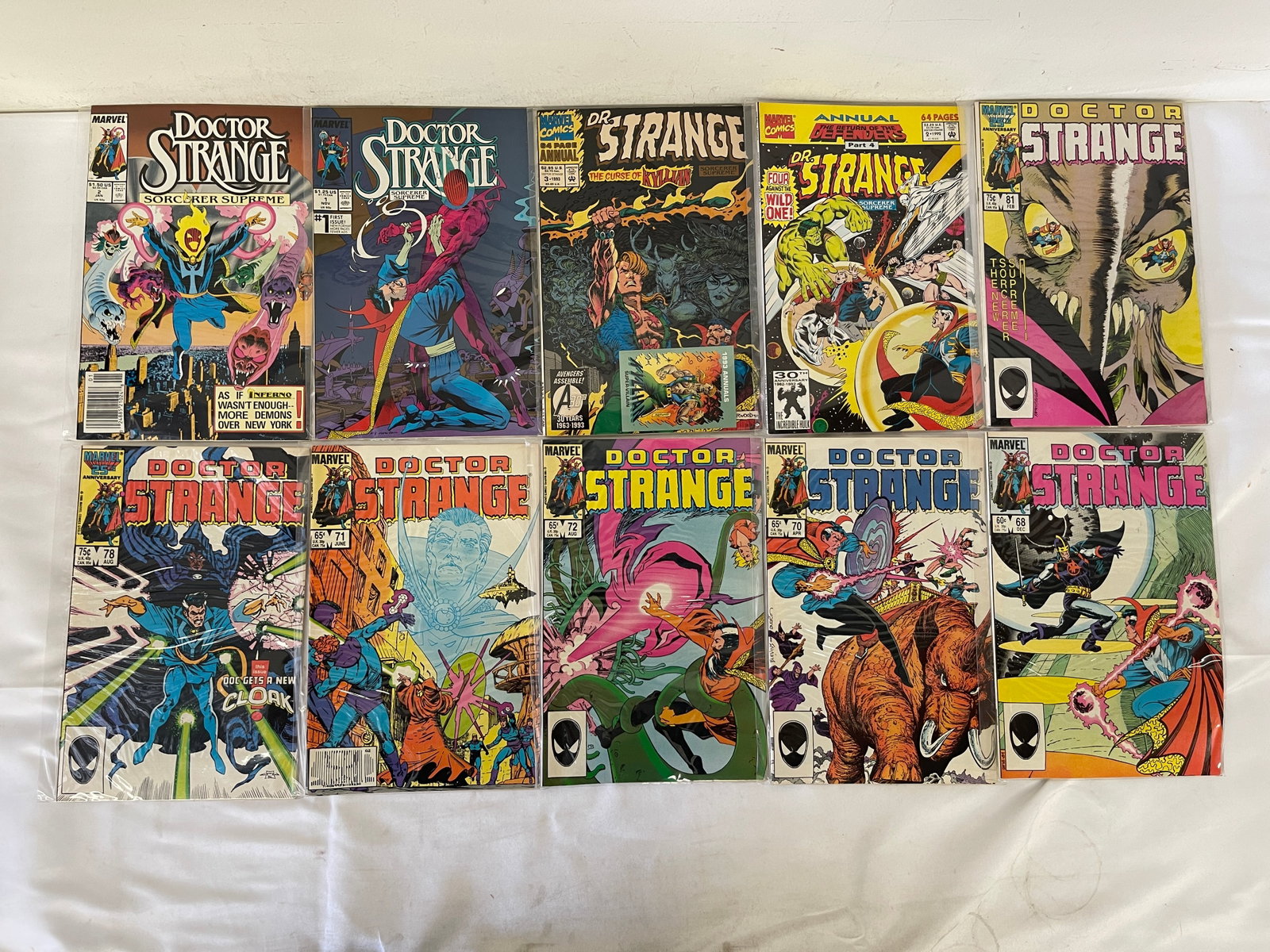 Vintage Comic Book Collection Lot: Vintage Comic Book Collection Lot
