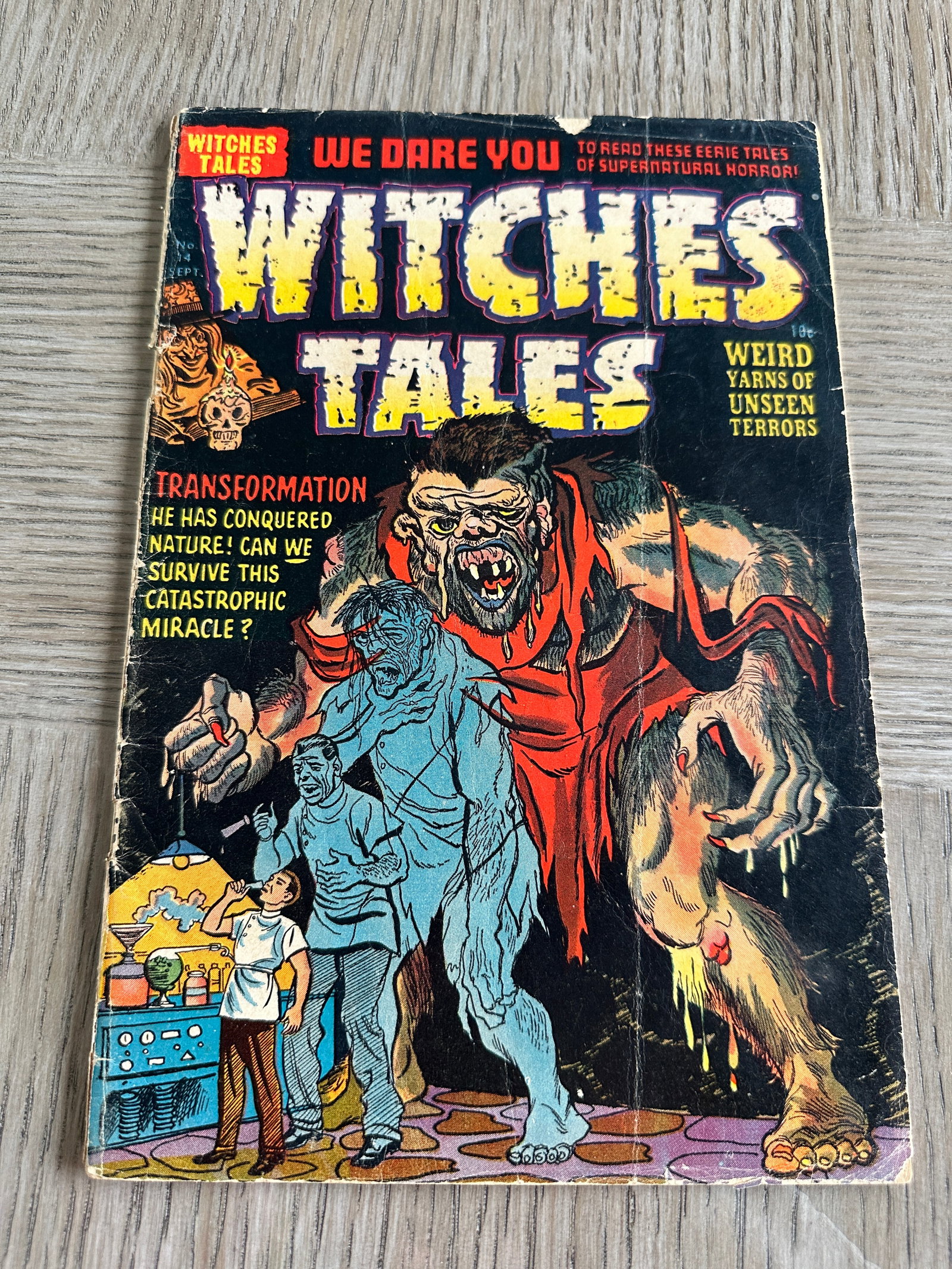 Witches Tales #14 Sept 1952 Harvey Horror Comic Pre-Code Golden Age (1 of 3)