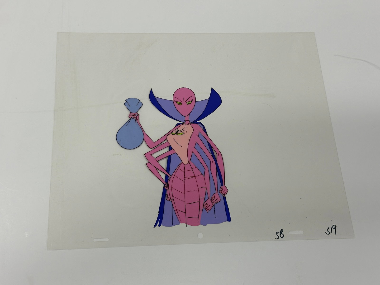 Ralph Bakshi Gadget Boy & Heather - Spydra Original Production Animation Cel (1 of 6)