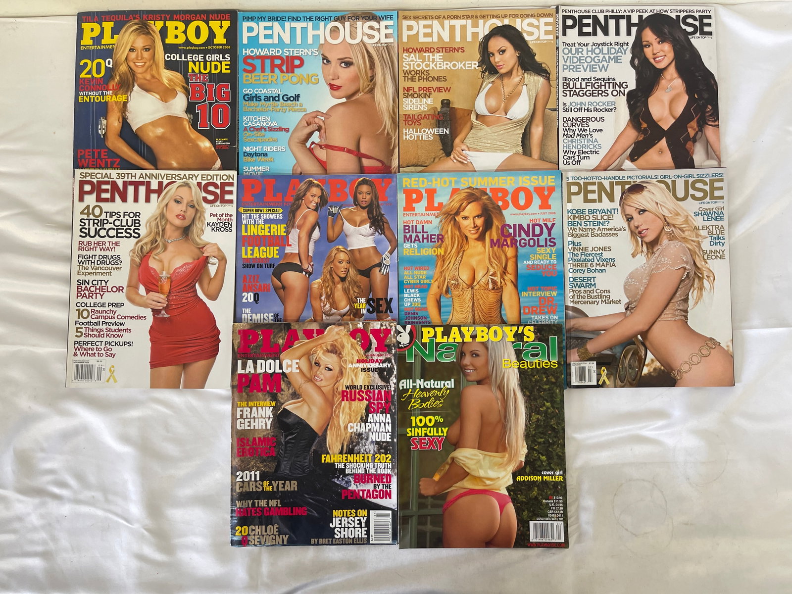Vintage Adult Magazine Collection Lot: Vintage Adult Magazine Collection Lot