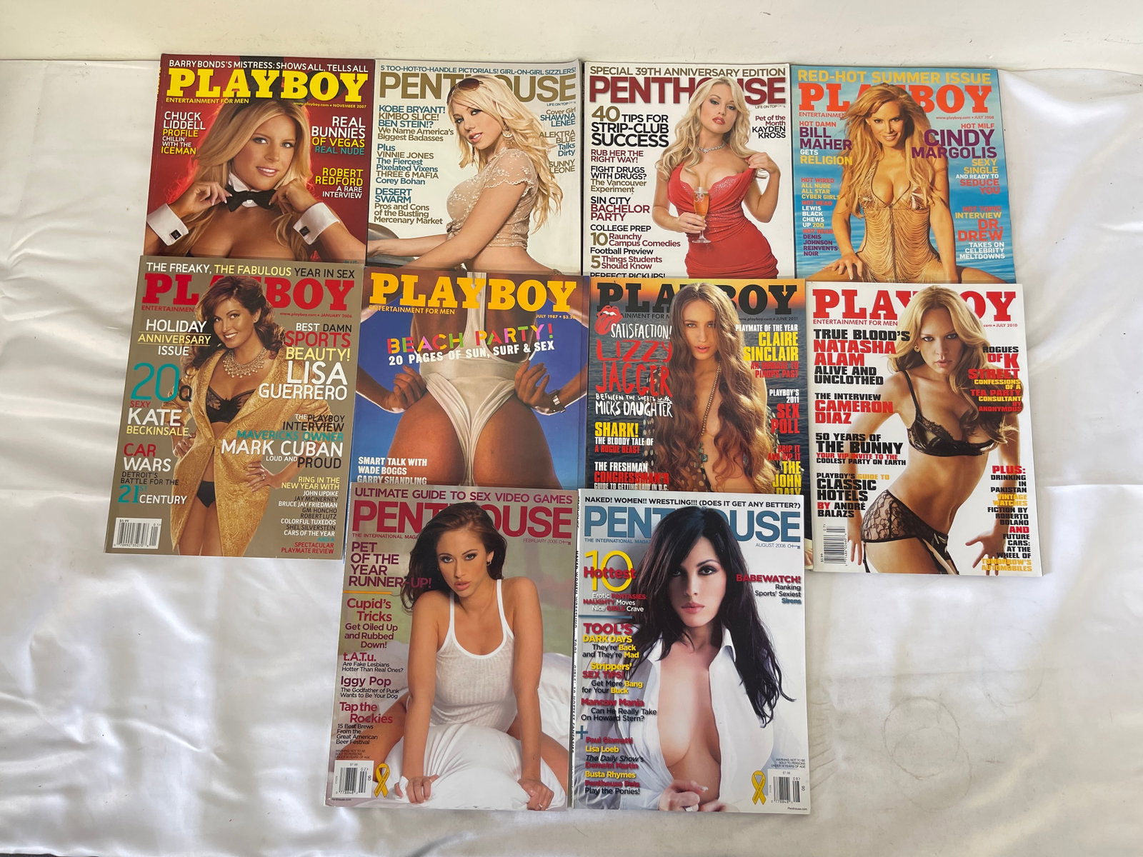 Vintage Adult Magazine Collection Lot: Vintage Adult Magazine Collection Lot
