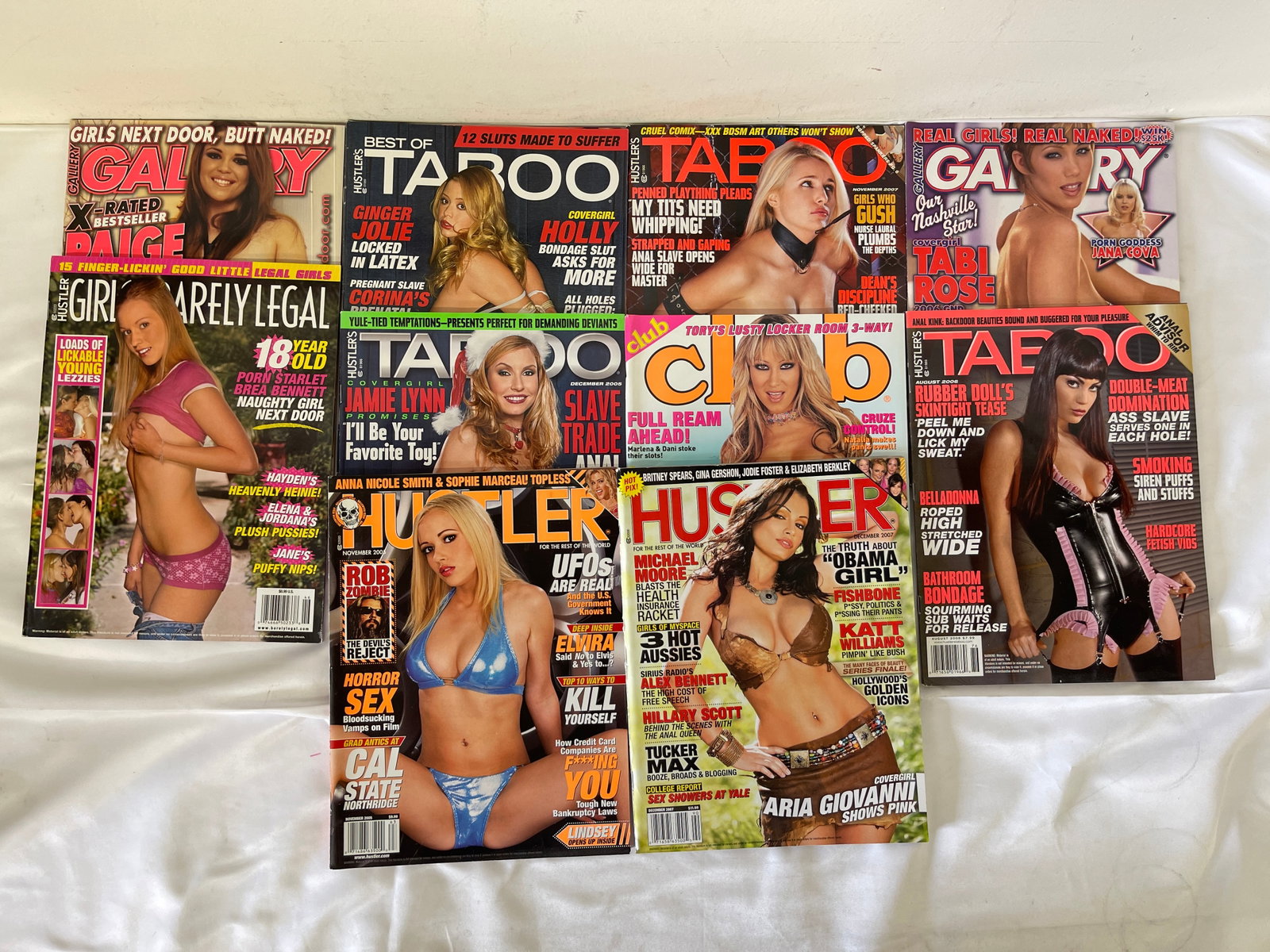 Vintage Adult Magazine Collection Lot (1 of 3)