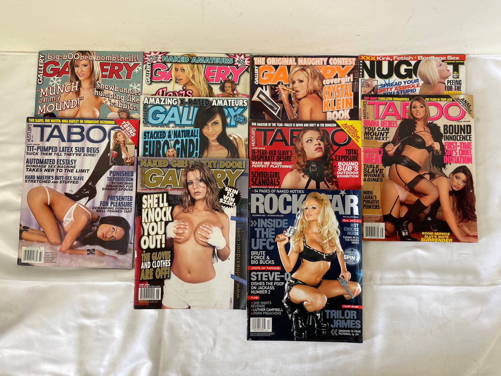 Vintage Adult Magazine Collection Lot (1 of 3)