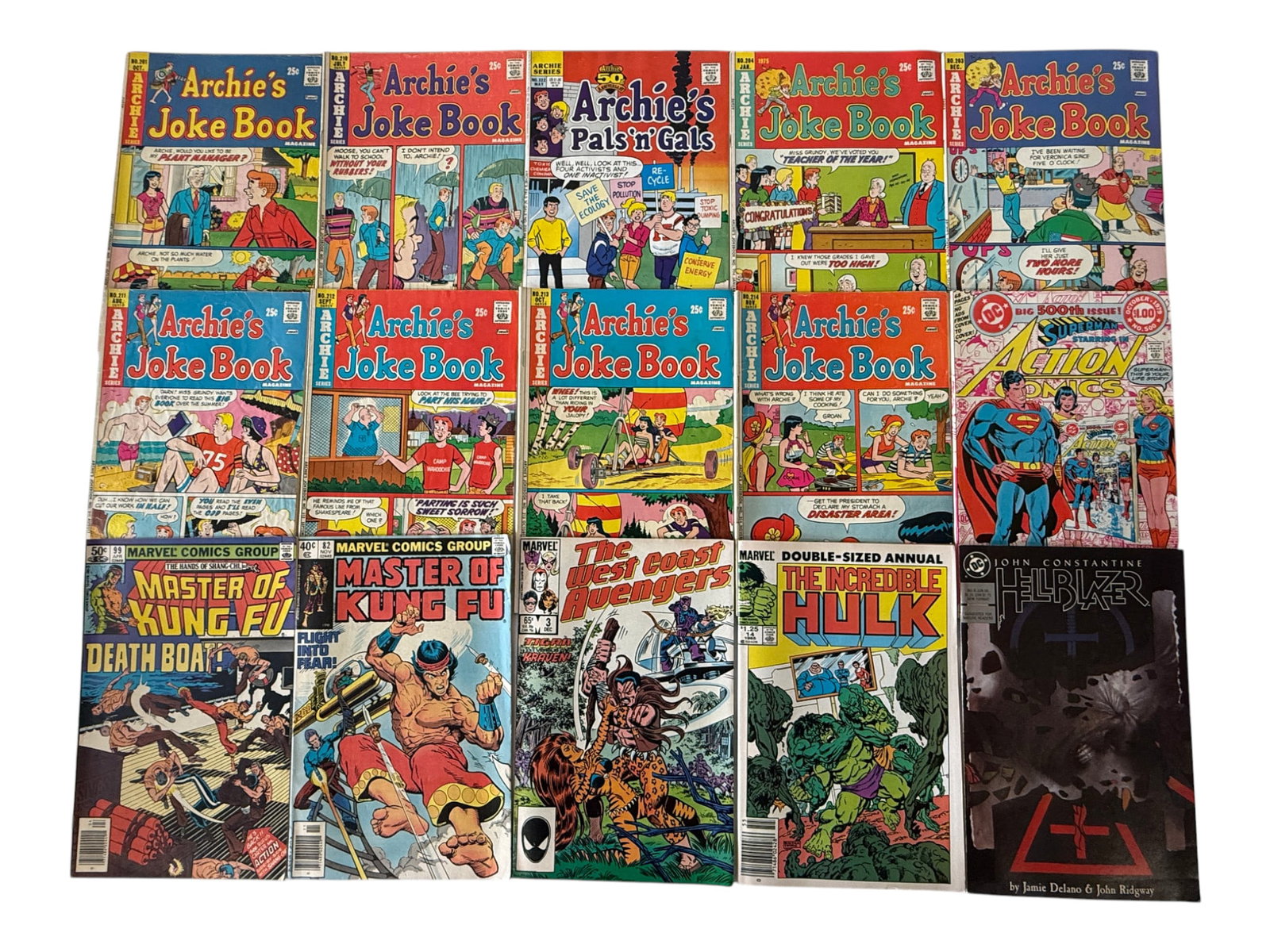 Vintage Comic Book Collection Lot (1 of 1)
