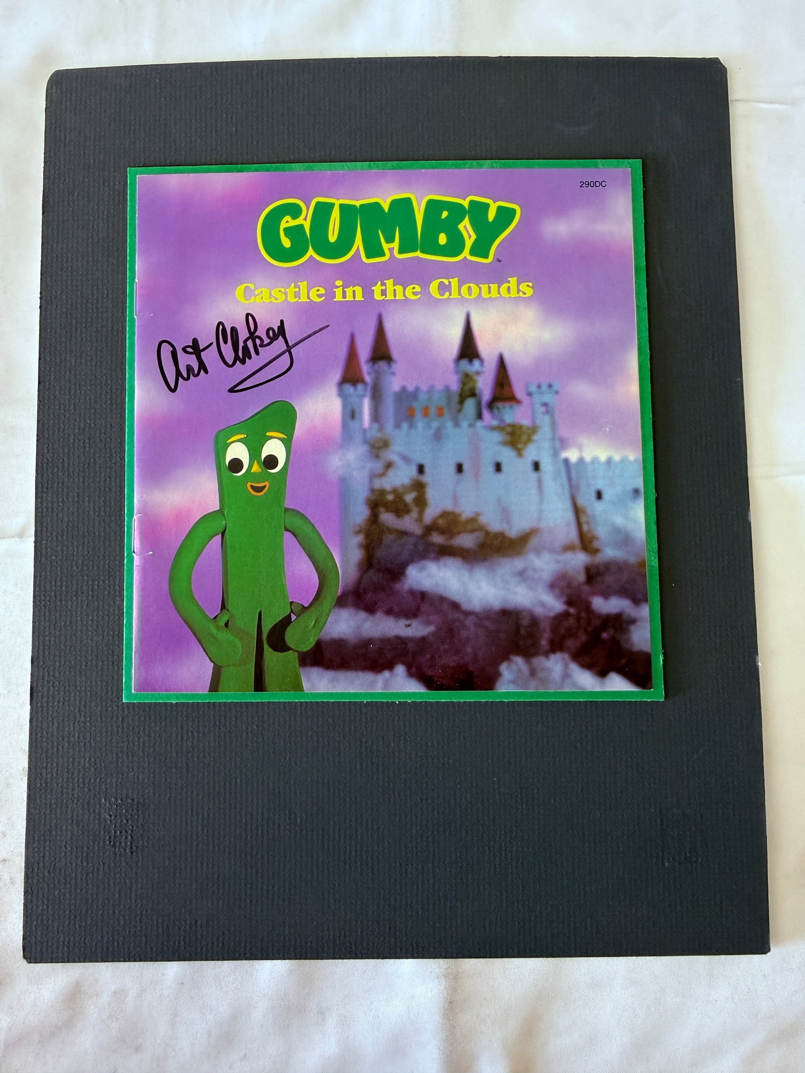 Gumby Castle in the Clouds Book Signed Art Clokey Autograph Matted (1 of 3)