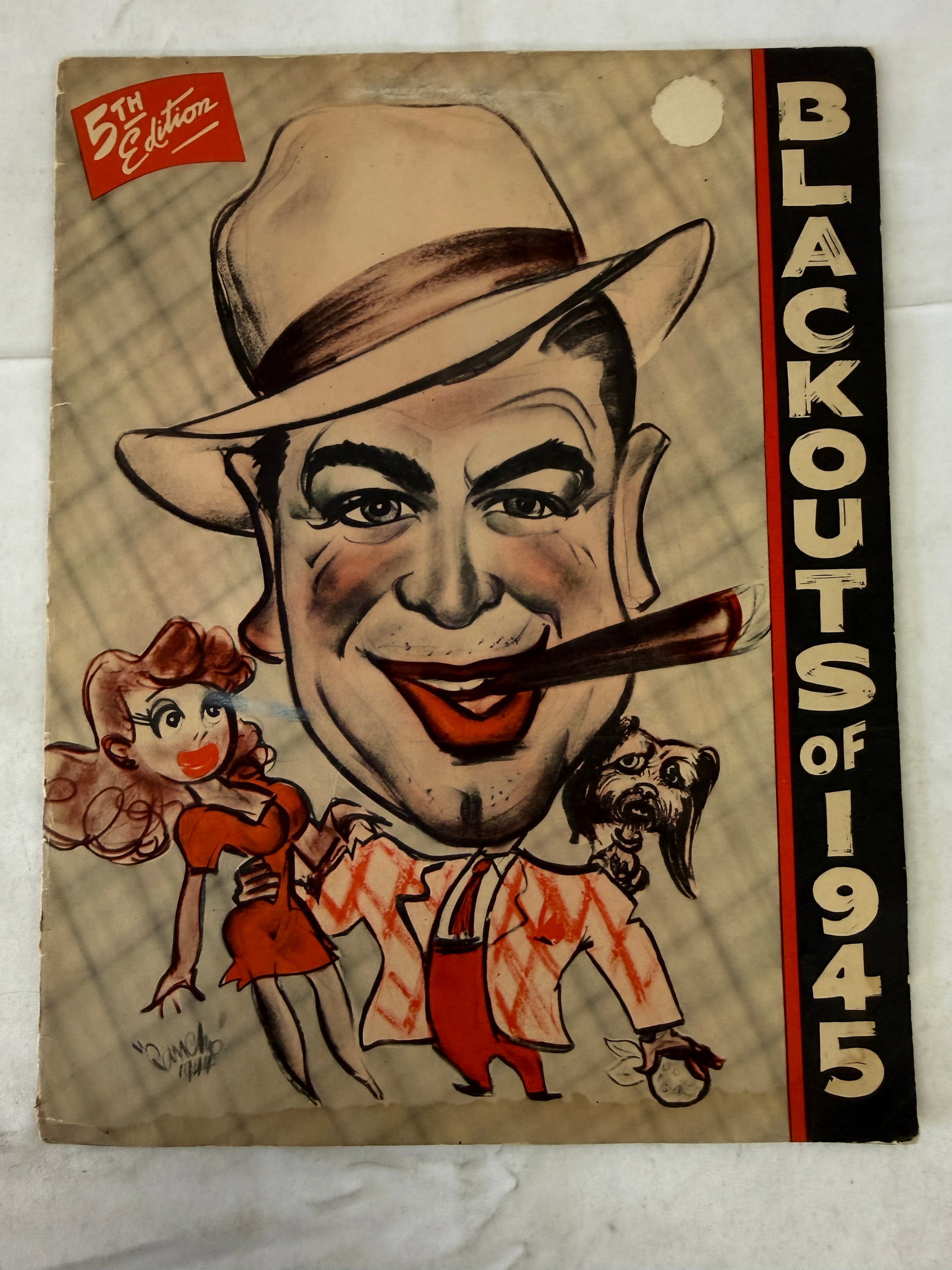 Ken Murray Blackouts of 1945 5th Edition Vintage Theater Program Souvenir (1 of 3)