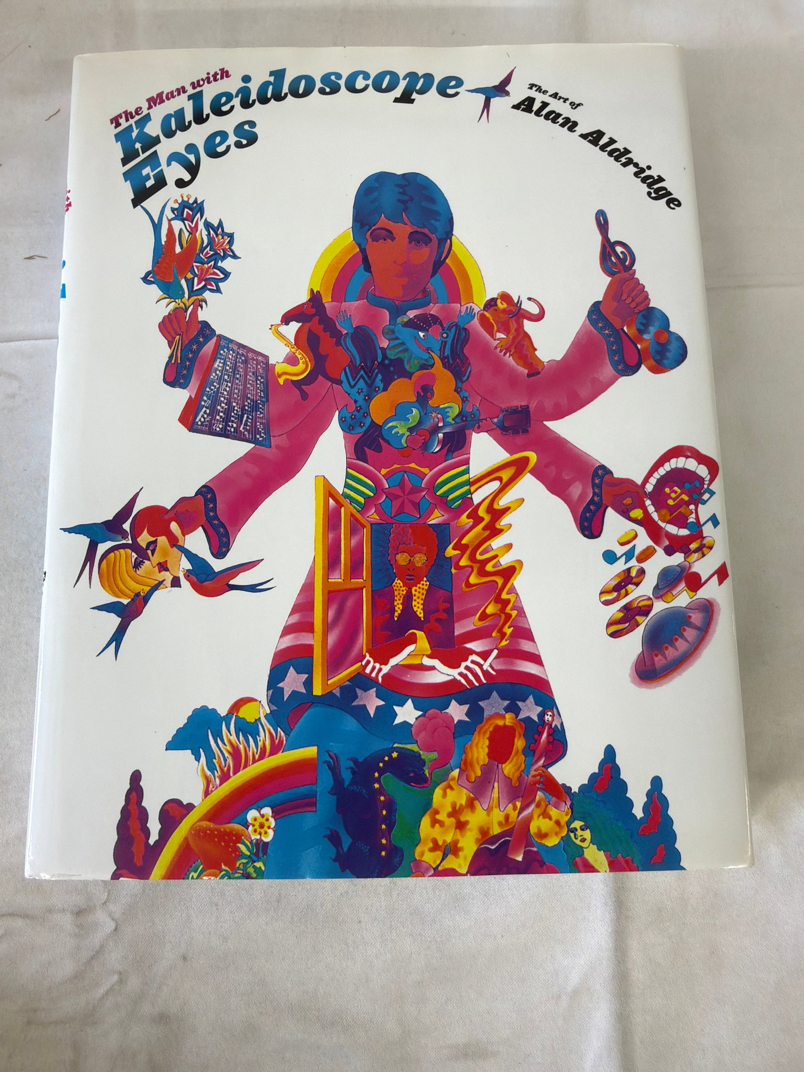The Man with Kaleidoscope Eyes: The Art of Alan Aldridge Hardcover Book 2009 (1 of 3)