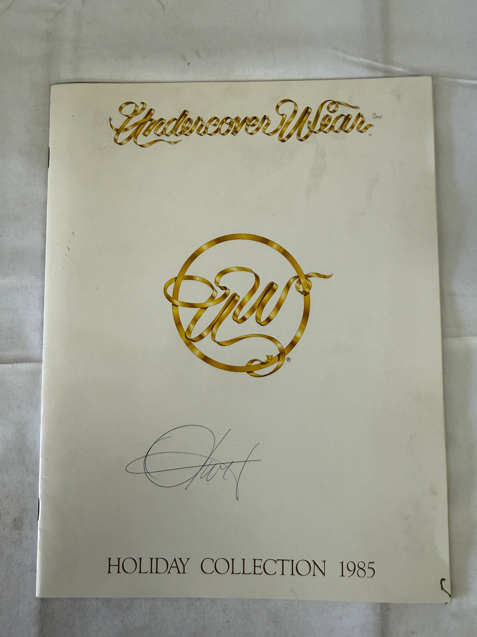 Undercover Wear Inc. Holiday Collection 1985 Signed Catalog Lingerie Fashion: Undercover Wear Inc. Holiday Collection 1985 Signed Catalog Lingerie Fashion