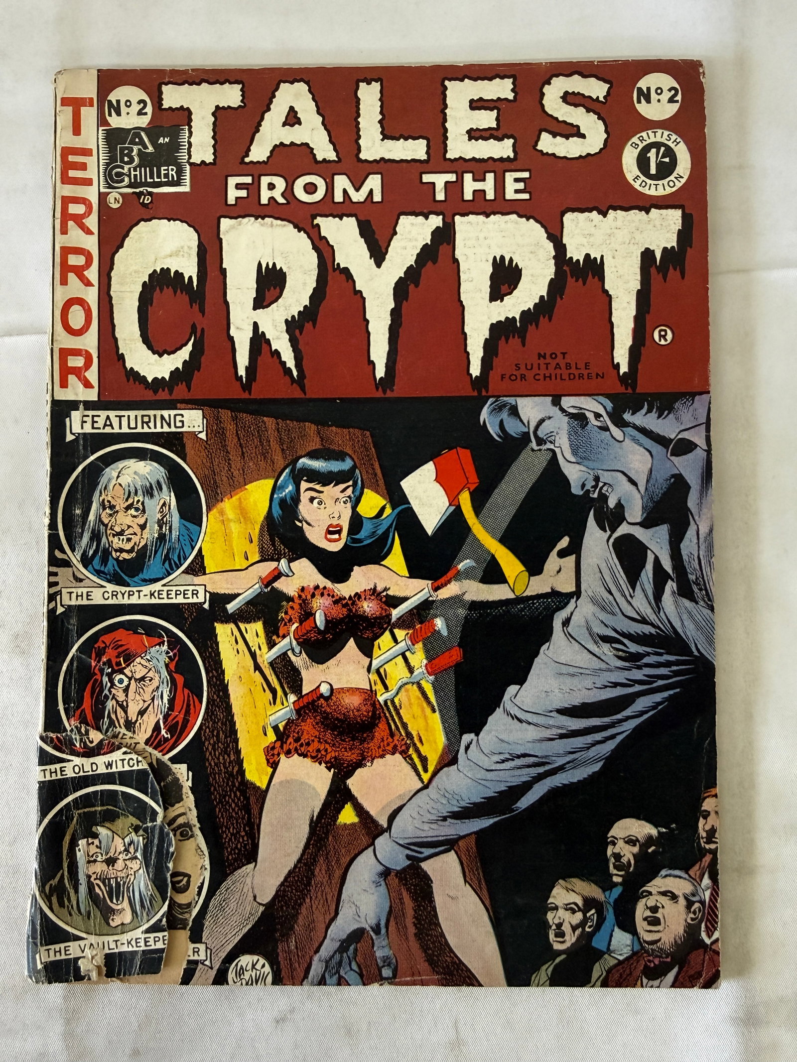 Tales From The Crypt No.2 British Edition EC Horror Comic Arnold Book Co (1 of 2)