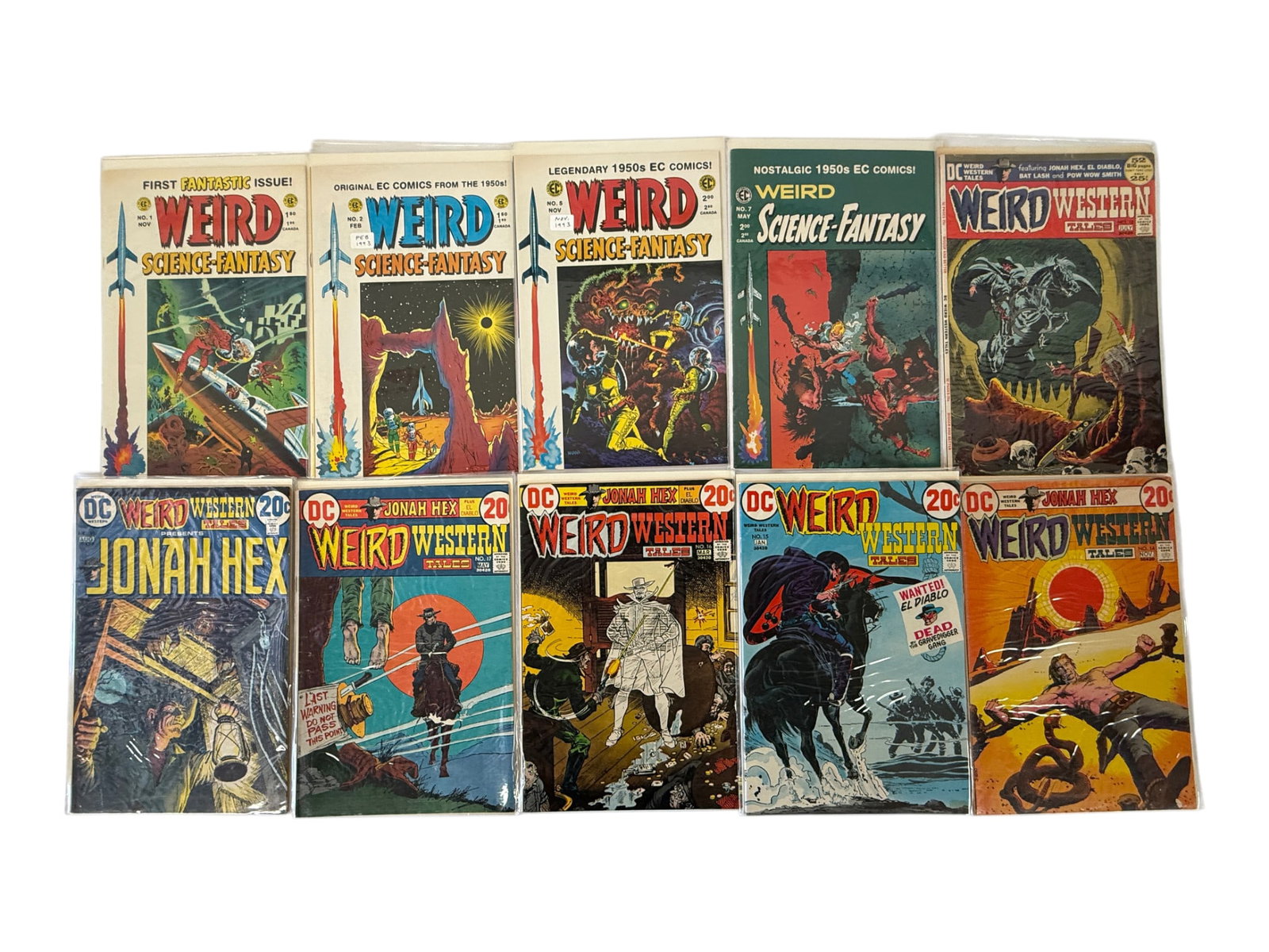 Vintage Comic Book Collection Lot: Vintage Comic Book Collection Lot