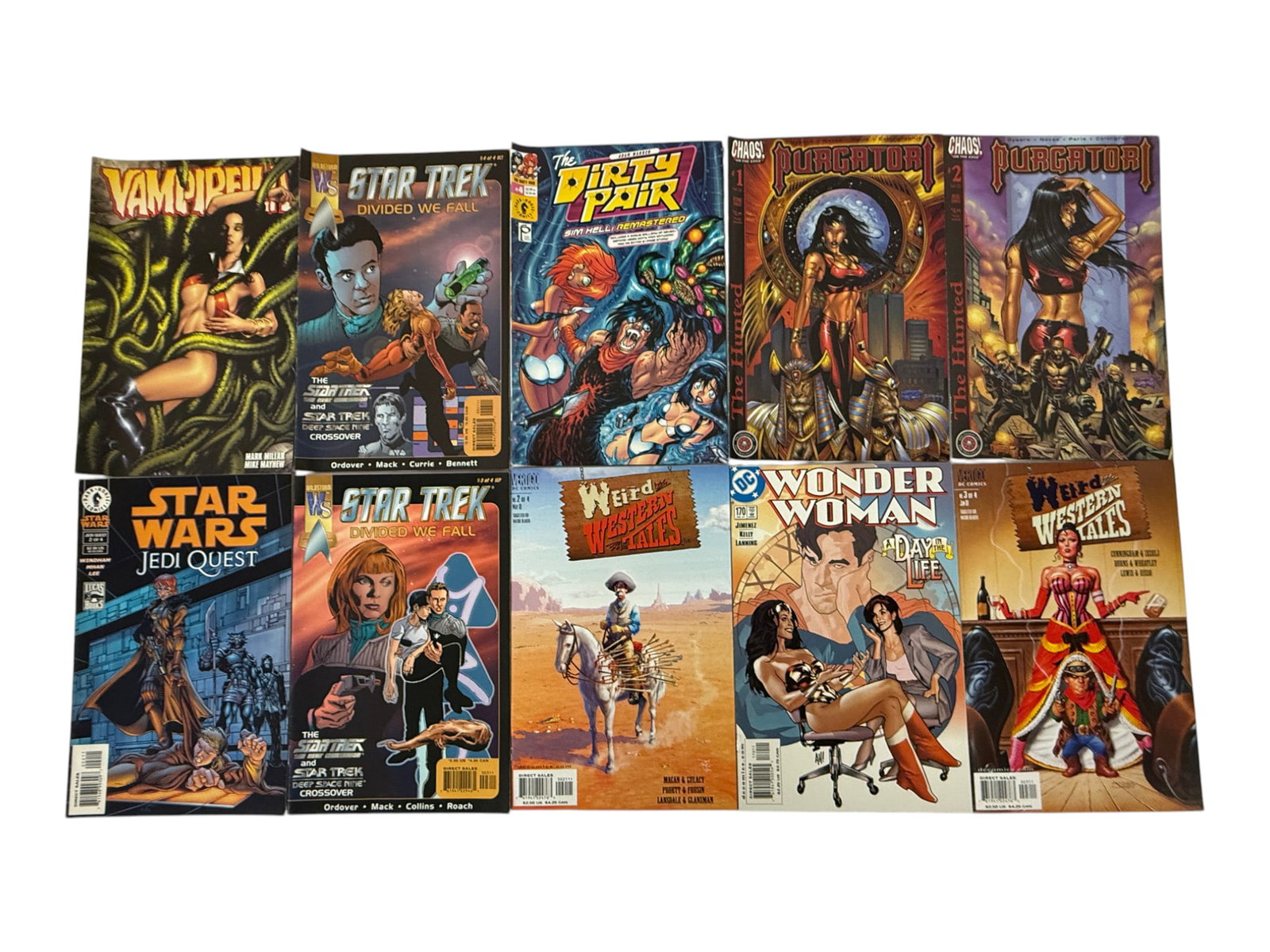 Vintage Comic Book Collection Lot: Vintage Comic Book Collection Lot