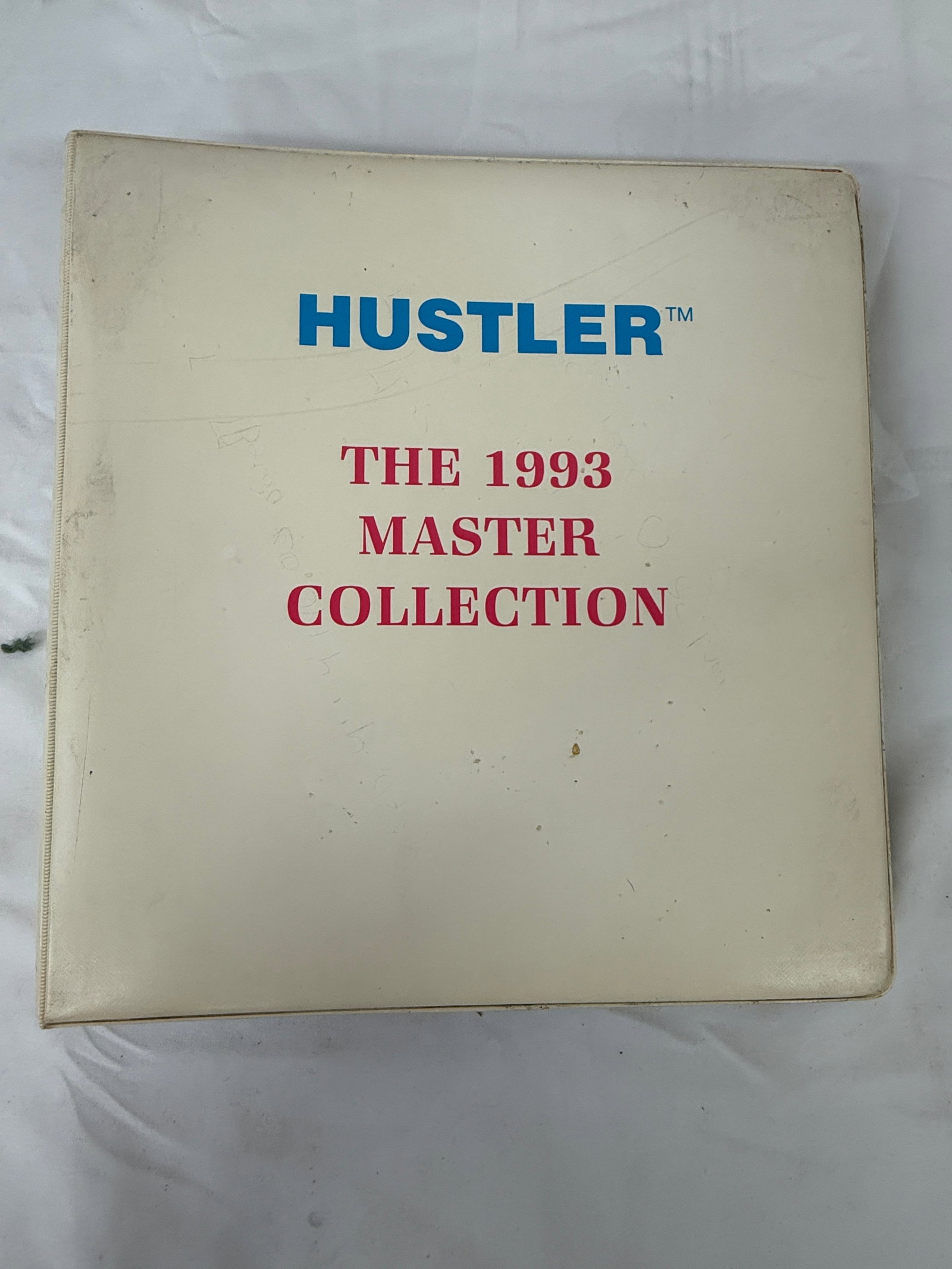 Hustler 1993 Master Collection Binder Set #1099/5000 w/ Cards & Irving Klaw Photo (1 of 11)