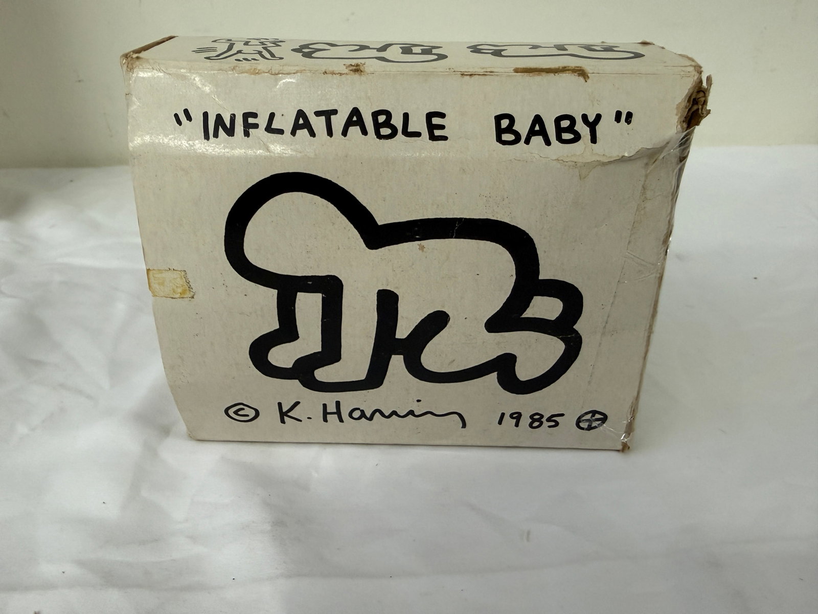 Keith Haring Inflatable Baby 1985 Original Vintage Pop Shop Toy in Box (1 of 3)