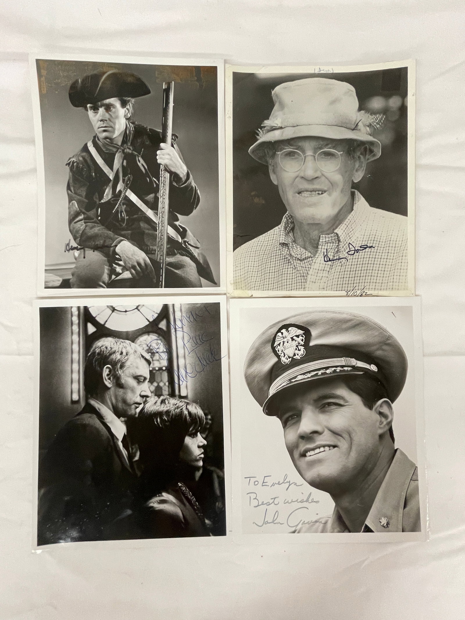Vintage Signed B&W Celebrity Photograph Collection Lot (1 of 11)