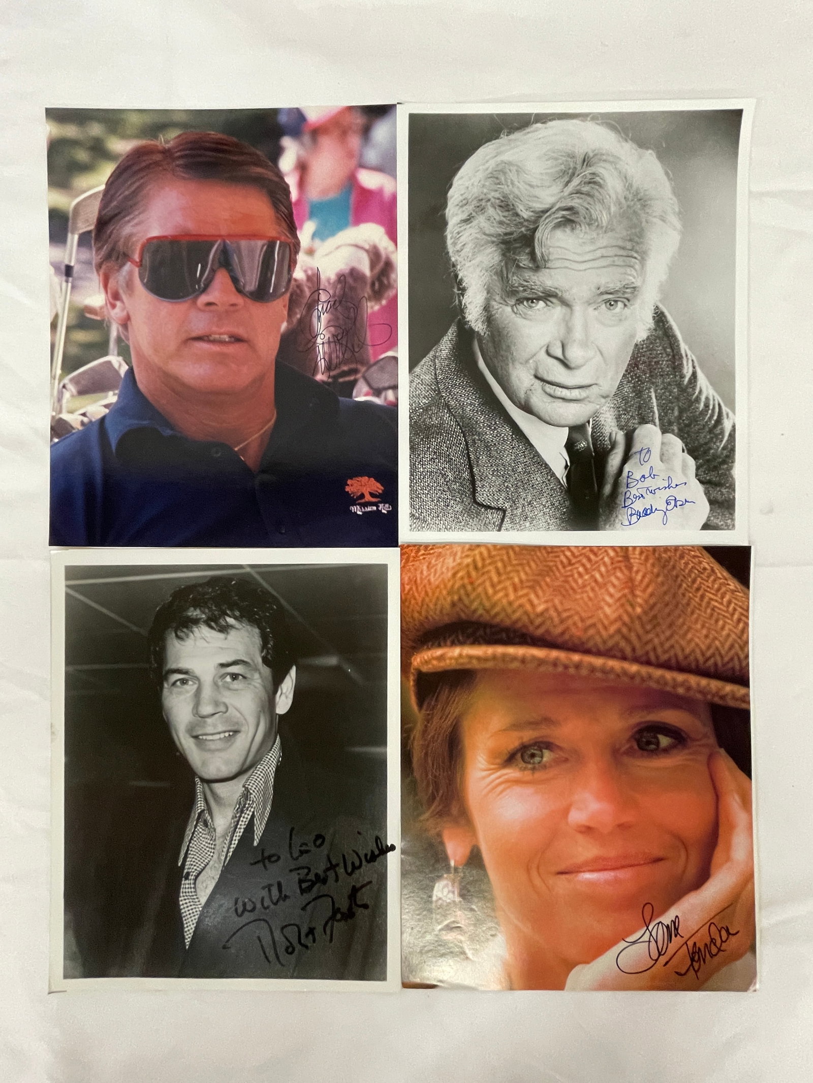 Vintage Signed B&W Celebrity Photograph Collection Lot (1 of 10)