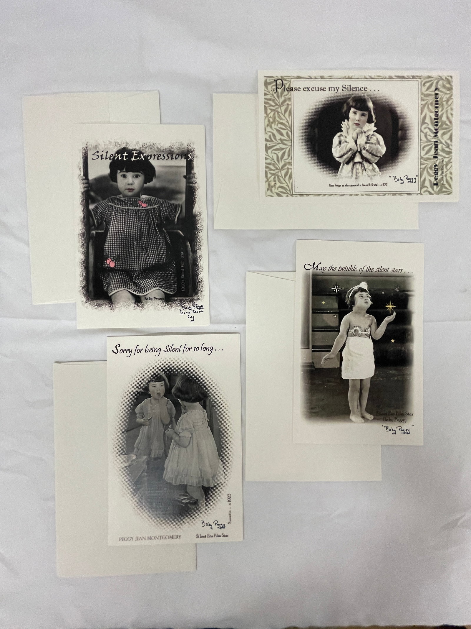 Vintage Signed B&W Celebrity Photograph Collection Lot (1 of 8)