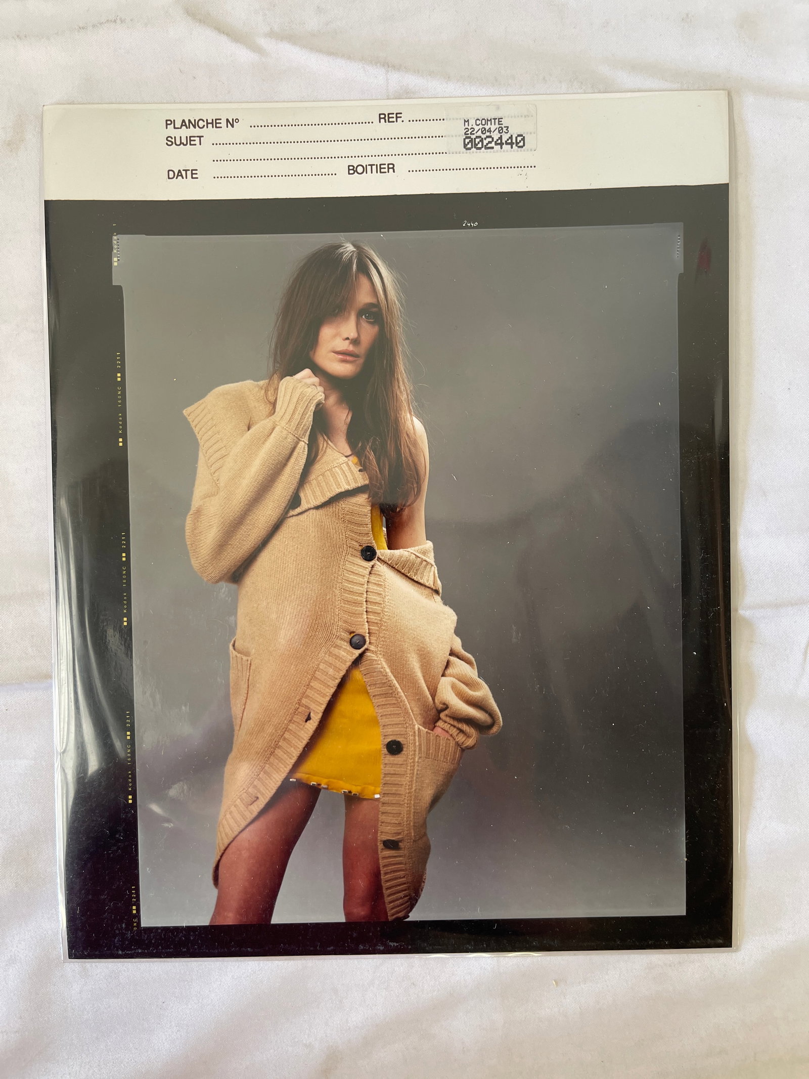 Michel Comte Original Fashion Photography Print on Kodak Professional Paper 2003 (1 of 4)