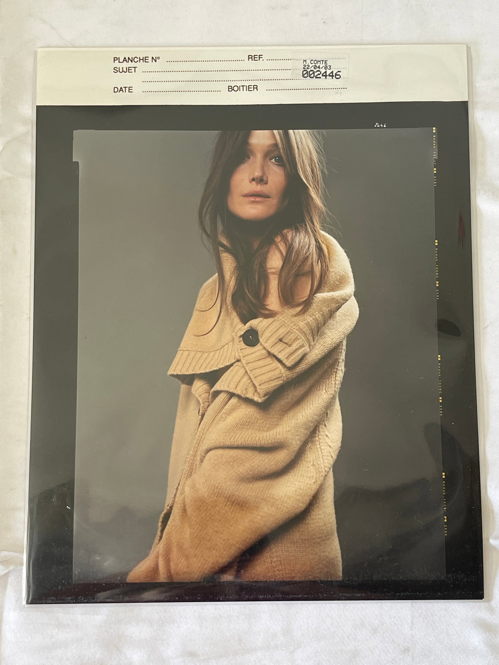 Michel Comte Original Fashion Photography Print on Kodak Professional Paper 2003 (1 of 4)