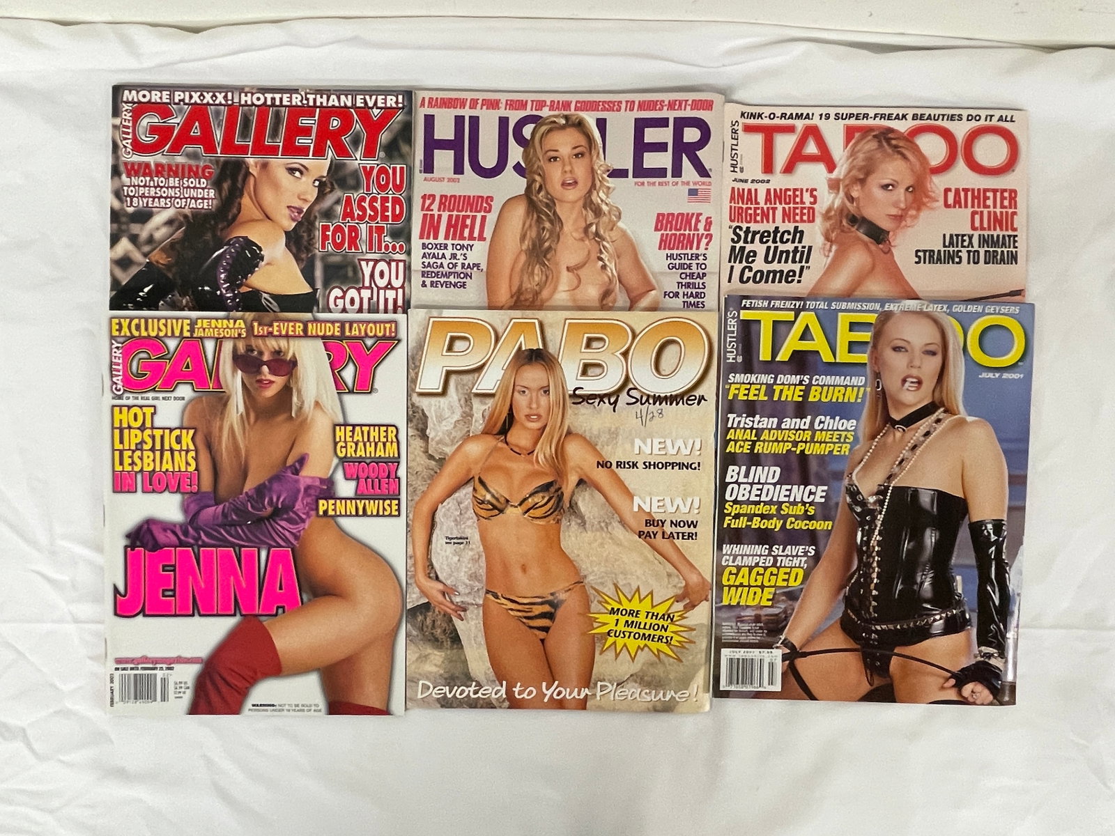 Vintage Adult Magazine Collection Lot (1 of 3)