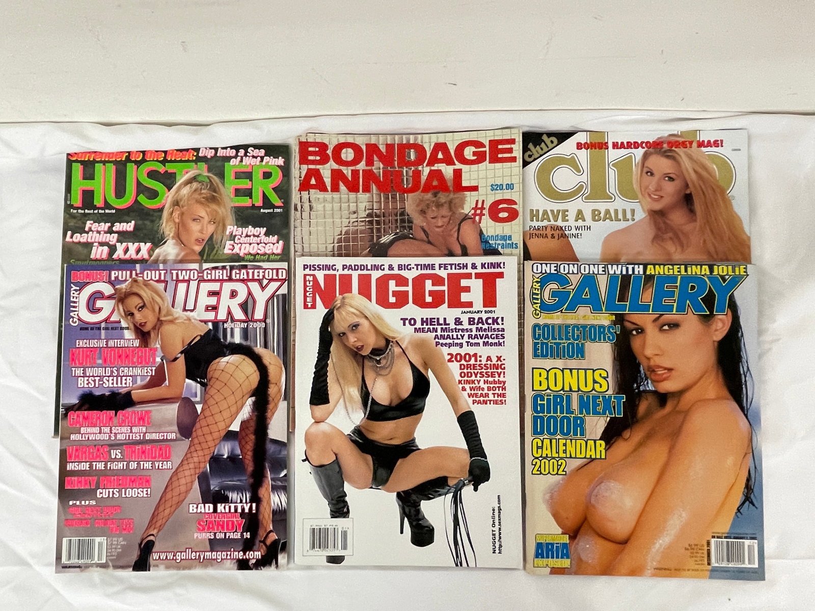 Vintage Adult Magazine Collection Lot (1 of 3)