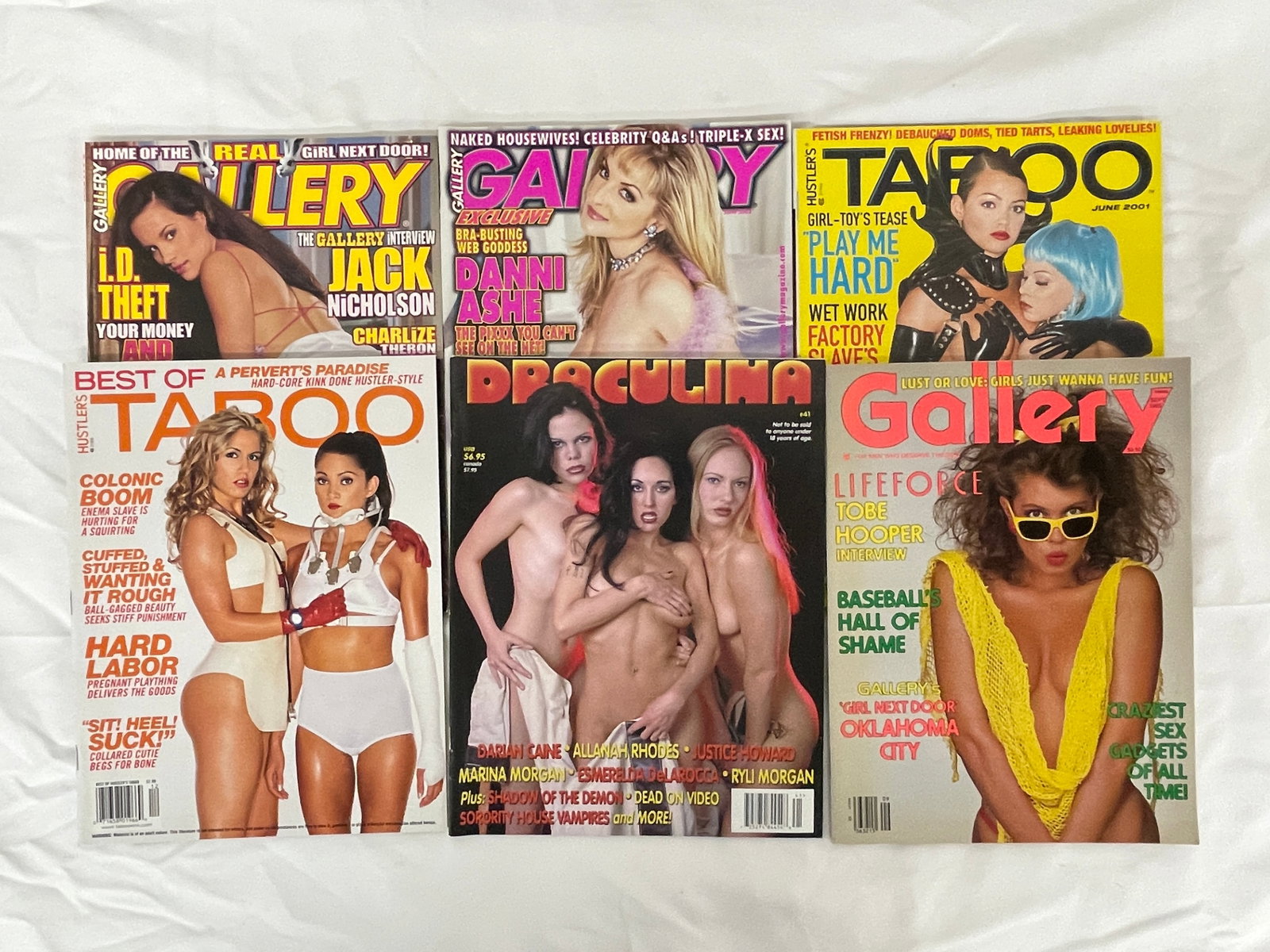 Vintage Adult Magazine Collection Lot (1 of 3)
