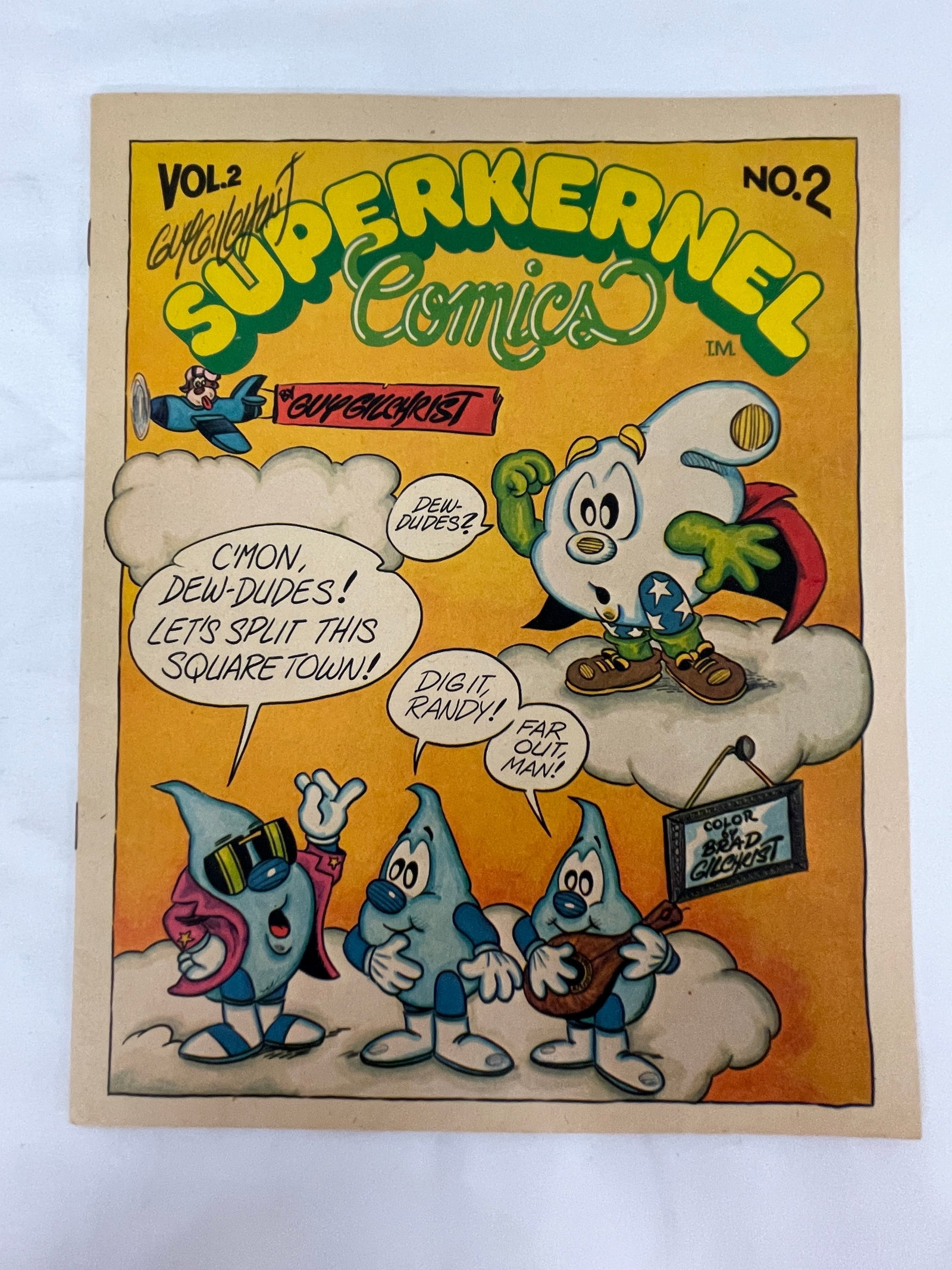 Superkernel Comics Vol 2 No 2 Guy Gilchrist Xerox Corp 1978 Popcorn Bag (1 of 4)