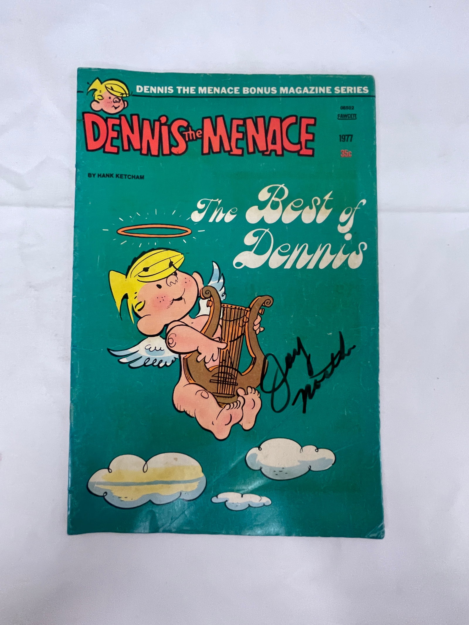 Dennis the Menace Bonus Magazine Series 1977 'Best of Dennis' Signed Comic (1 of 4)