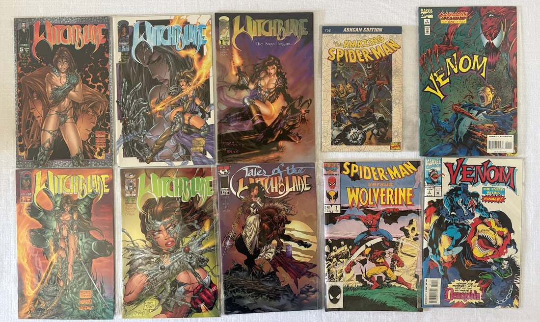 Vintage Comic Book Collection Lot: Vintage Comic Book Collection Lot