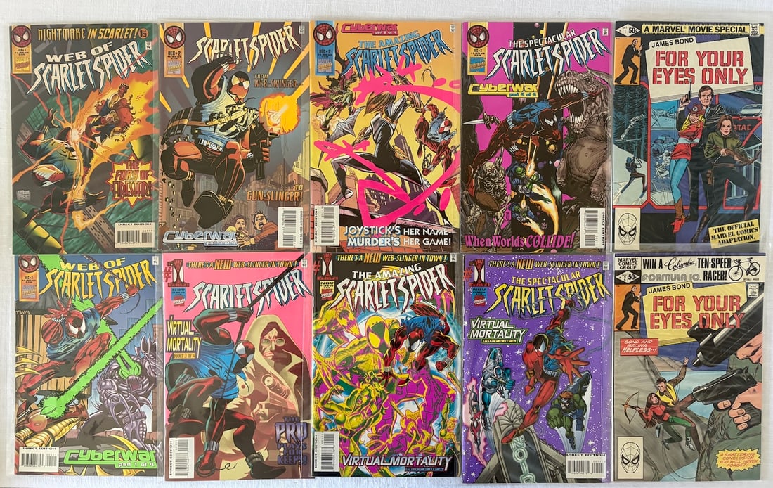 Vintage Comic Book Collection Lot: Vintage Comic Book Collection Lot