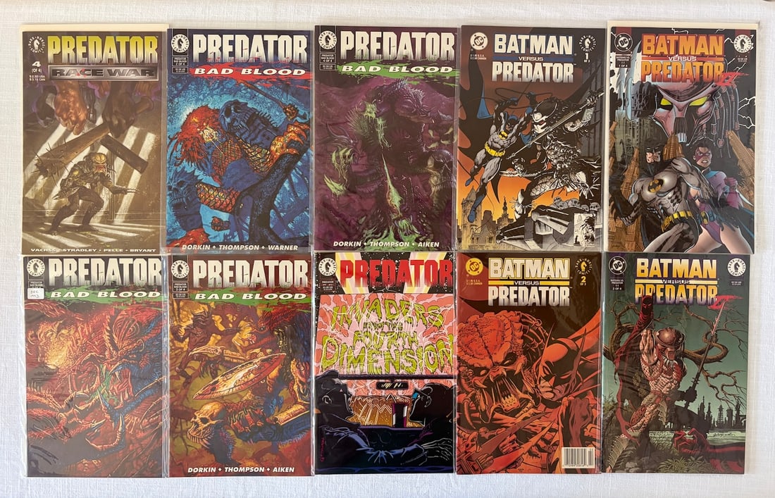 Vintage Comic Book Collection Lot: Vintage Comic Book Collection Lot