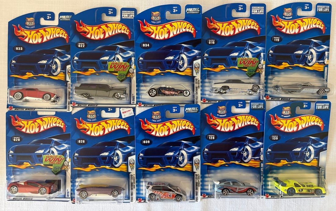Vintage Hot Wheels Model Car Collection Lot (1 of 3)