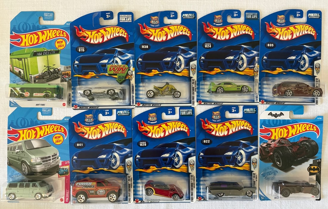 Vintage Hot Wheels Model Car Collection Lot (1 of 3)