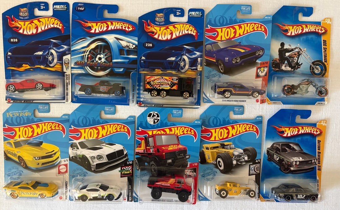 Vintage Hot Wheels Model Car Collection Lot (1 of 3)