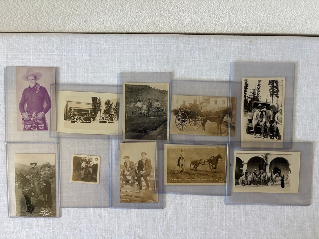 Vintage and Antique Photos and Real Photo Postcard Collection Lot (1 of 5)