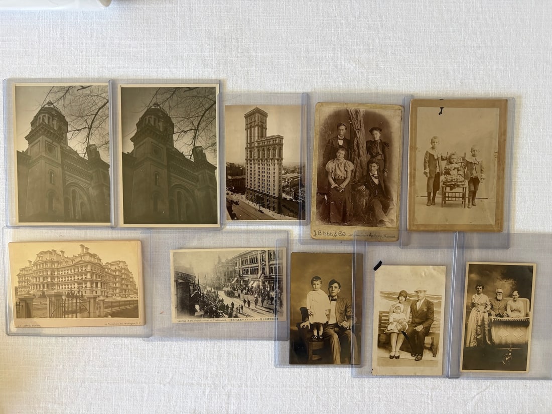 Vintage and Antique Photos and Real Photo Postcard Collection Lot (1 of 5)