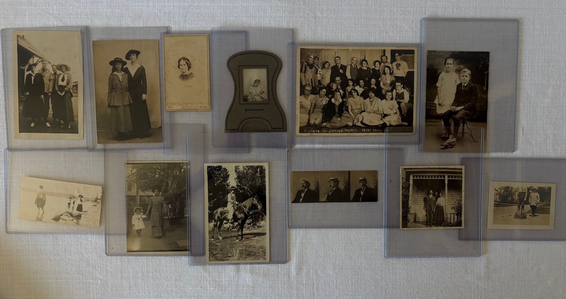 Vintage and Antique Photos and Real Photo Postcard Collection Lot (1 of 5)
