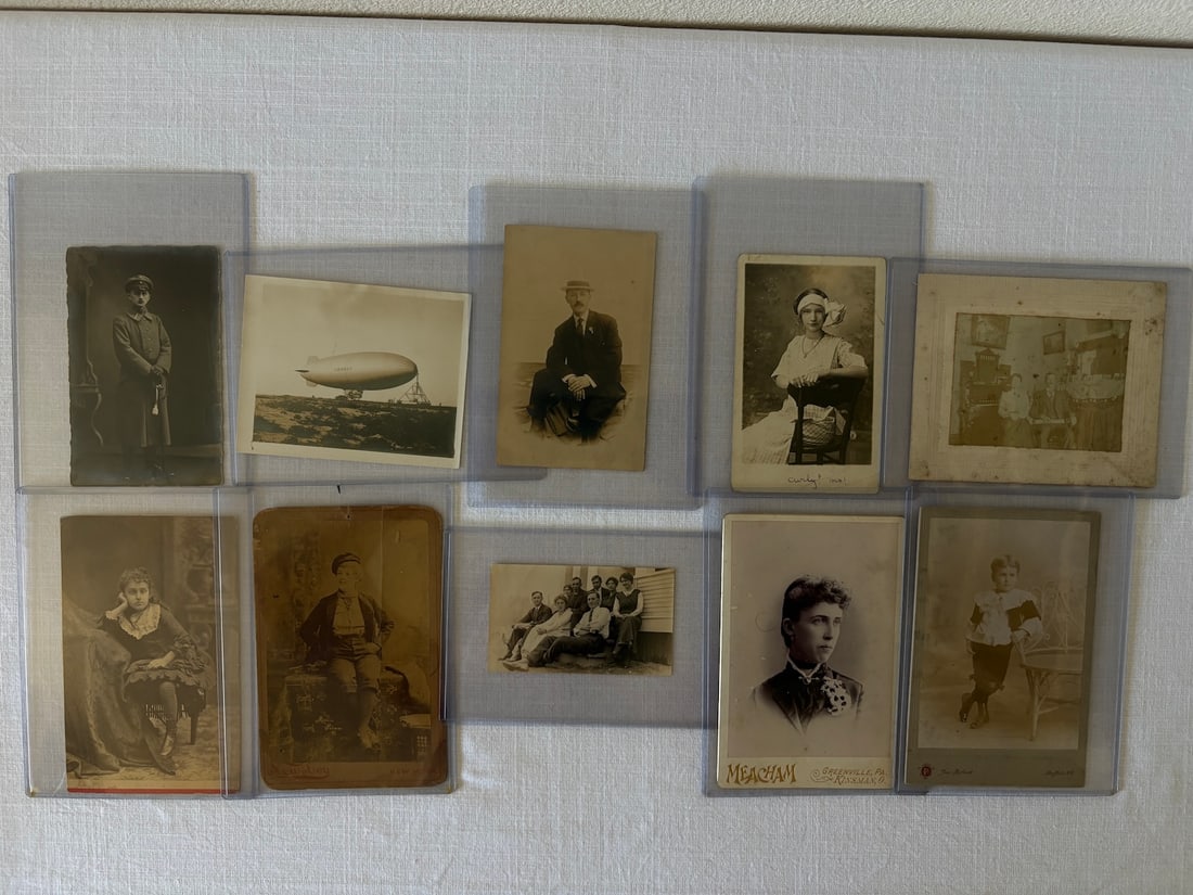 Vintage and Antique Photos and Real Photo Postcard Collection Lot (1 of 5)