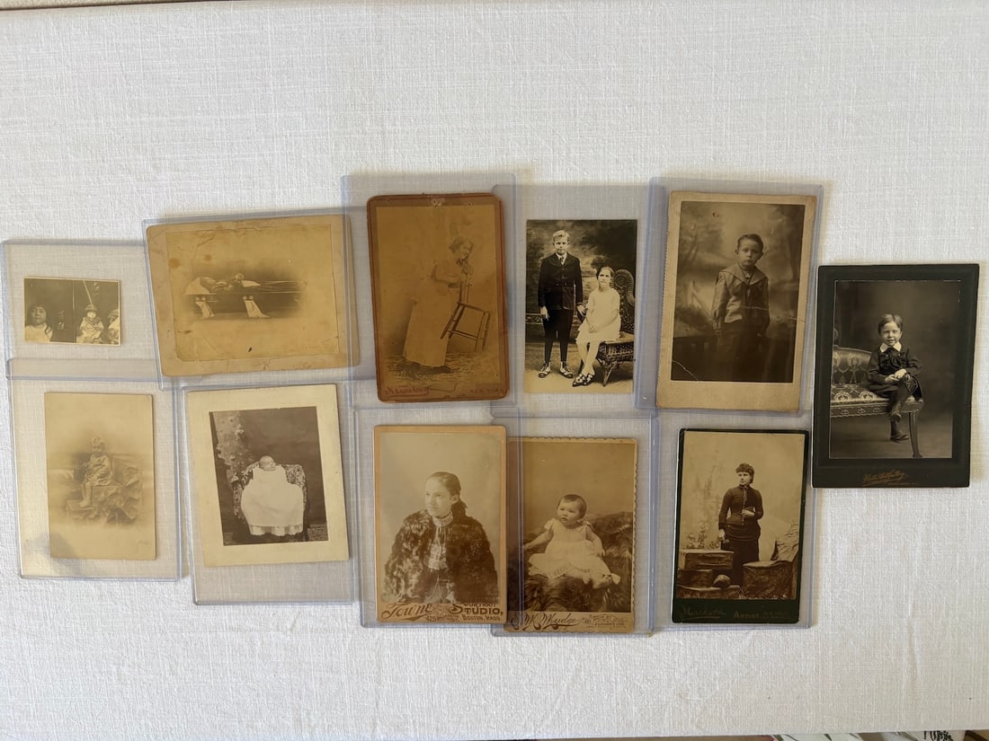 Vintage and Antique Photos and Real Photo Postcard Collection Lot (1 of 5)