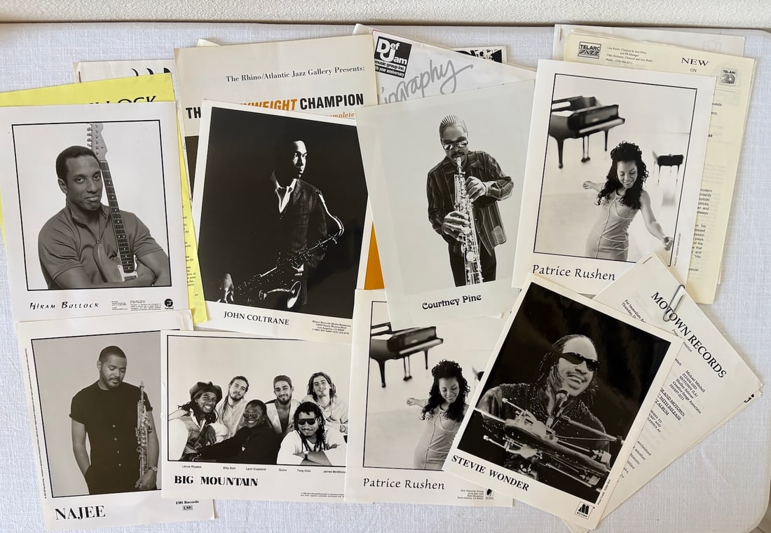 Vintage Hip-Hop/Rap and R&B Press Kits with Photos (1 of 5)
