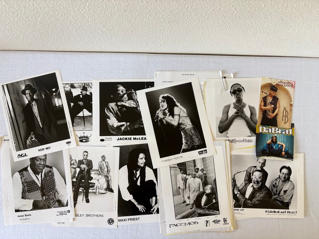 Vintage Hip-Hop/Rap and R&B Press Kits with Photos (1 of 5)
