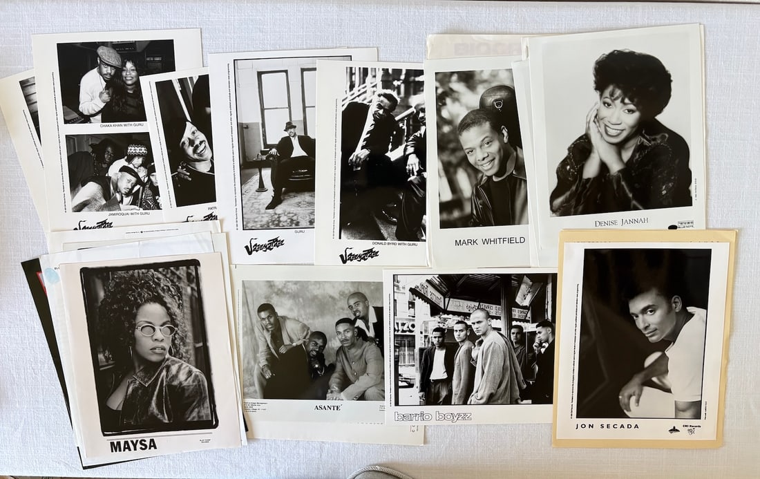 Vintage Hip-Hop/Rap and R&B Press Kits with Photos (1 of 5)