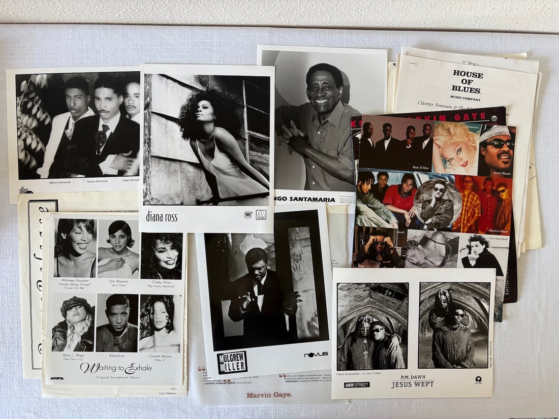 Vintage Hip-Hop/Rap and R&B Press Kits with Photos: Vintage Hip-Hop/Rap and R&B Press Kits with Photos