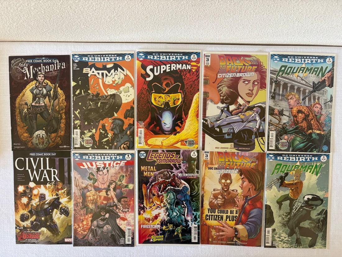 Vintage Comic Book Collection Lot: Vintage Comic Book Collection Lot