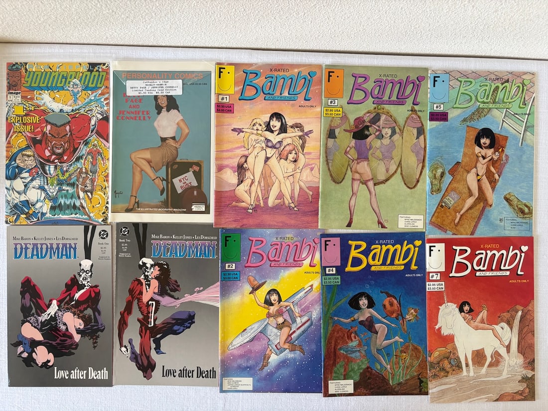 Vintage Comic Book Collection Lot (1 of 3)