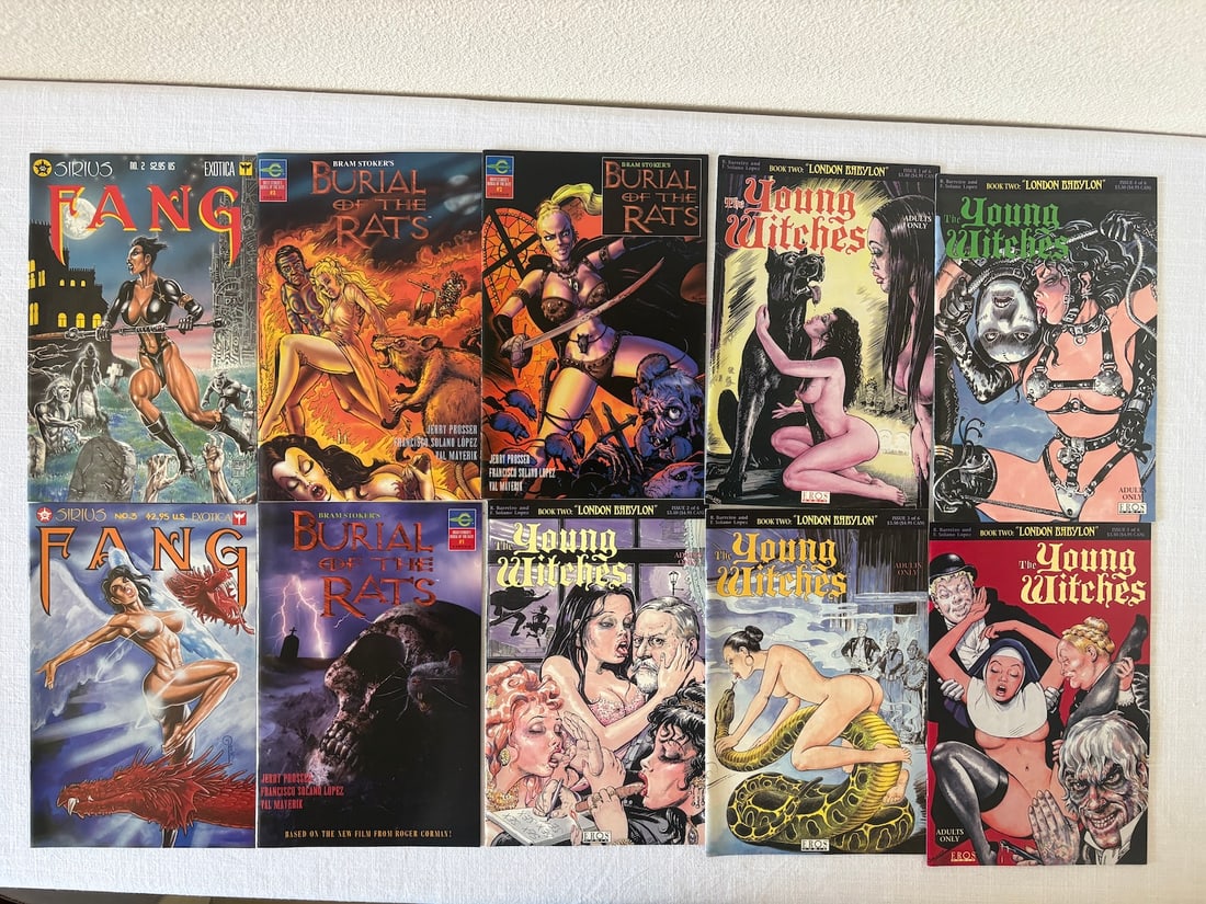 Vintage Comic Book Collection Lot (1 of 3)